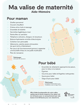 Liste pour hotsell bébé maternité